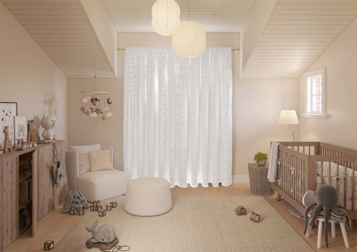 Faceted, Marshmallow - Made to Measure Curtains - Image 15